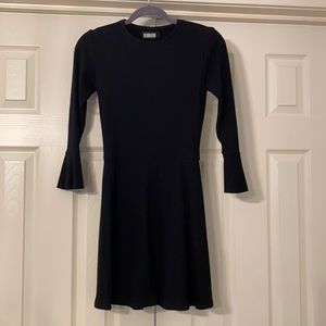 Reformation ribbed mini dress